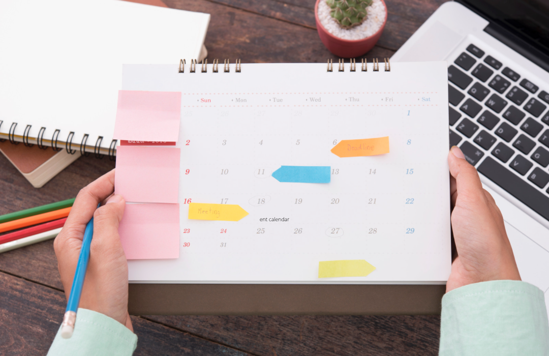Create a formal content calendar.