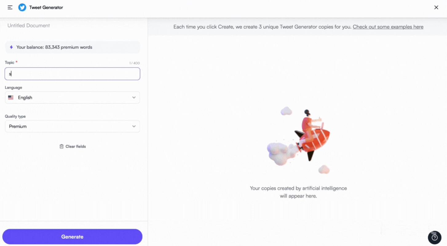 Tweet Generator - How to write tweets