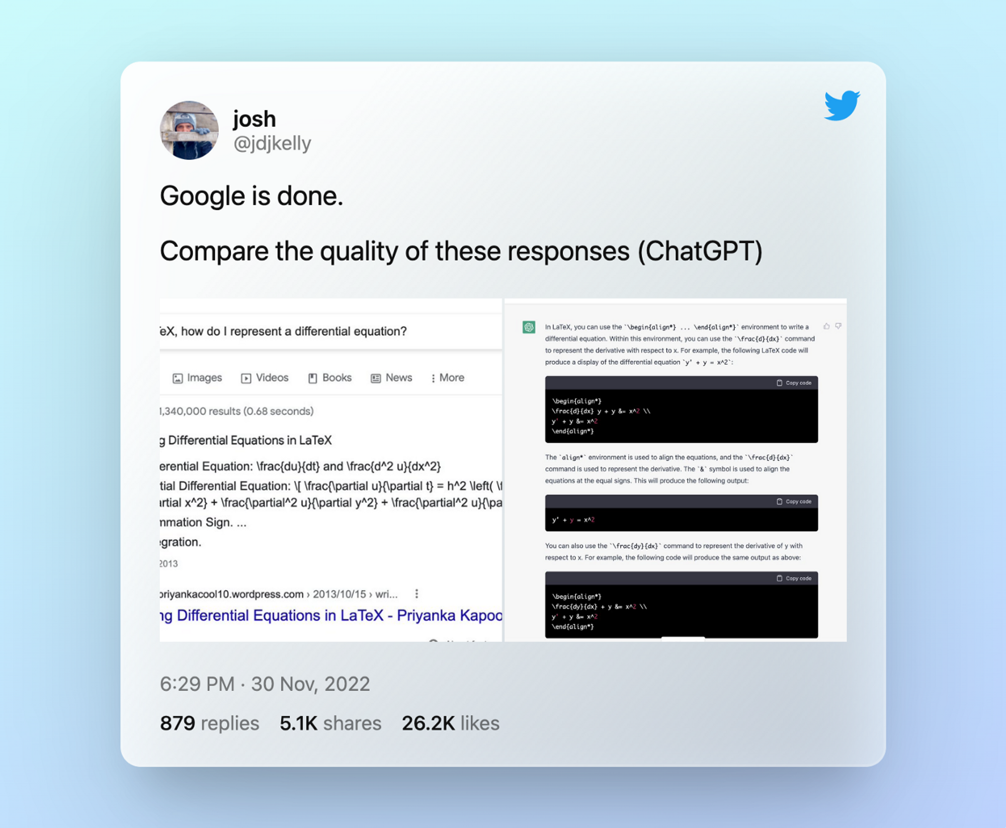 Chat GPT Vs Google - Will ChatGPT kill Google?