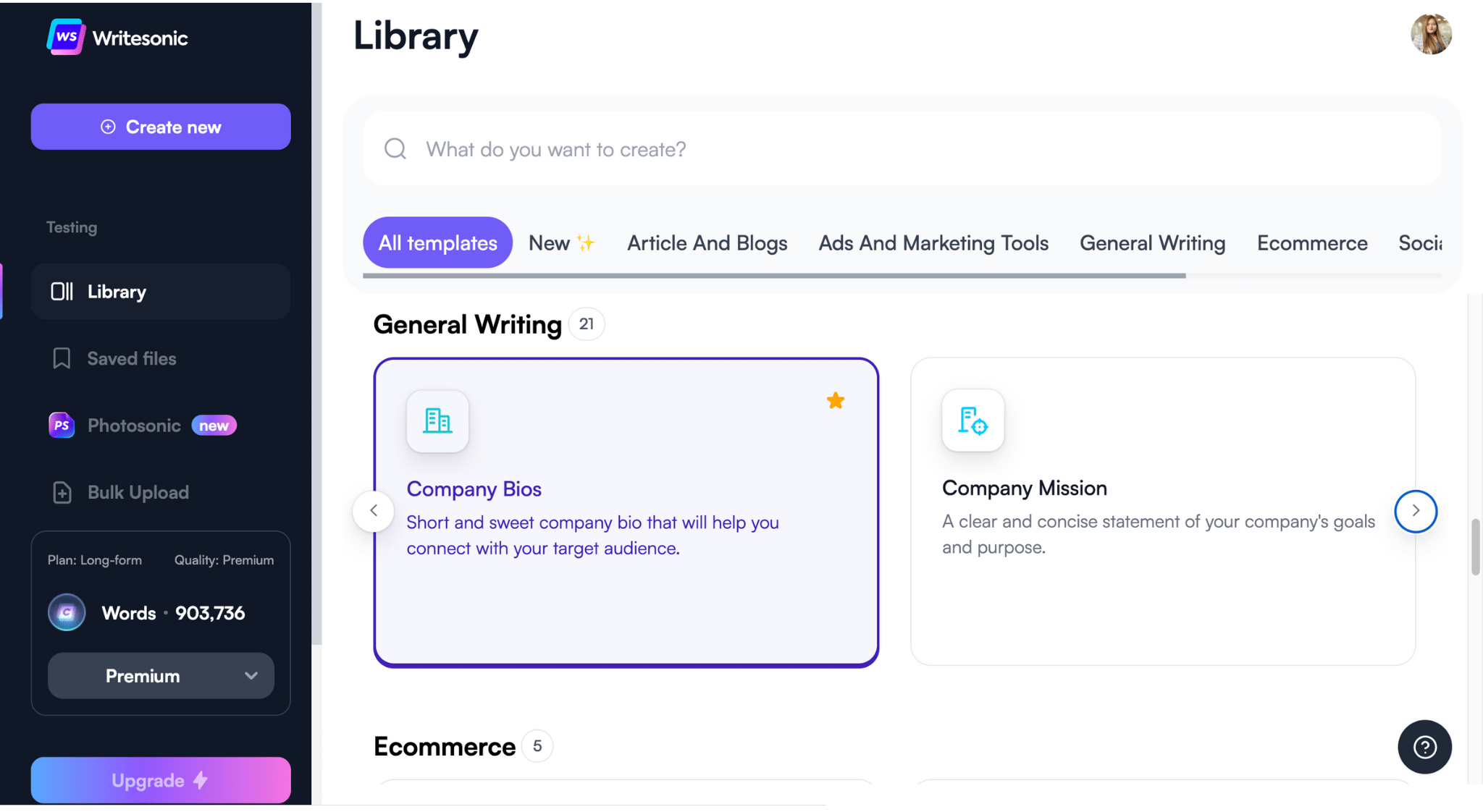 professional bio generator