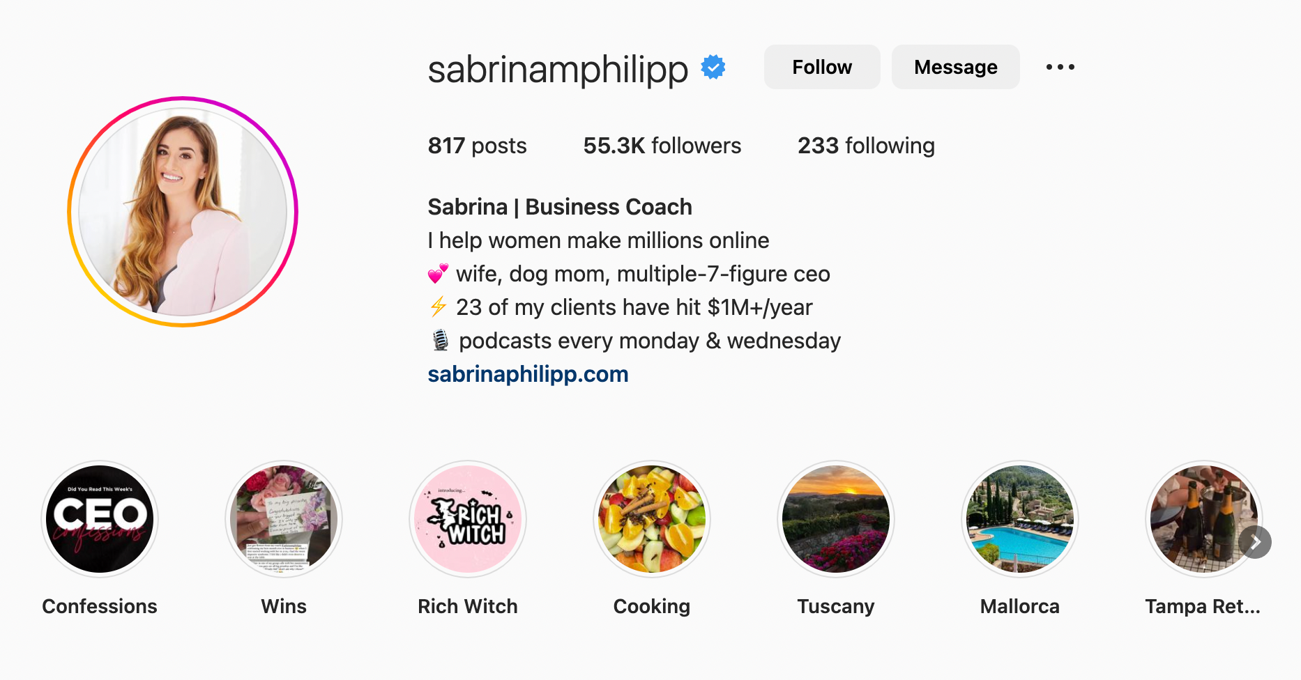 professional bio examples