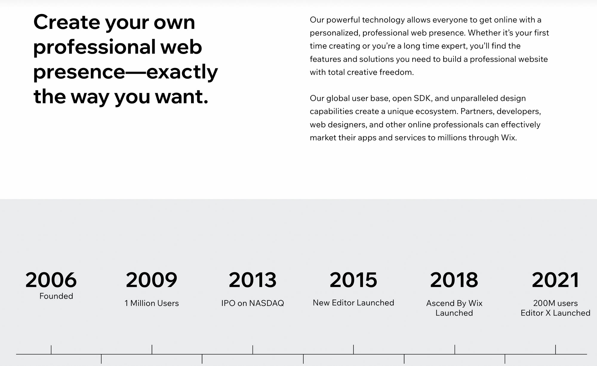 professional bio examples for websites