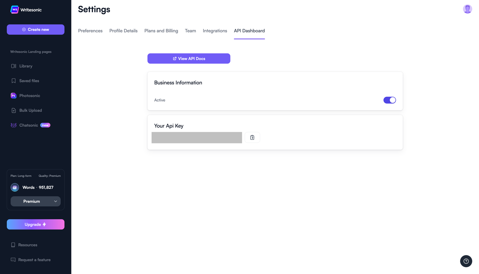 ChatSonic - ChatGPT down