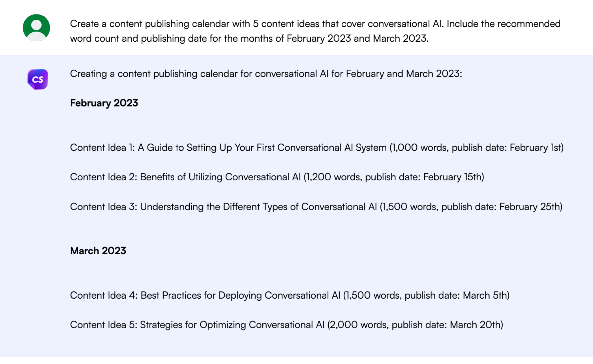 ChatGPT for businesses