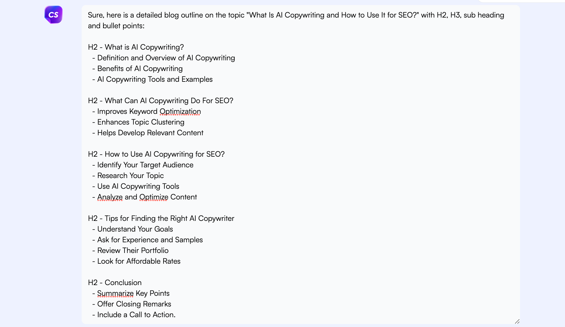 ChatGPT Prompts for SEO