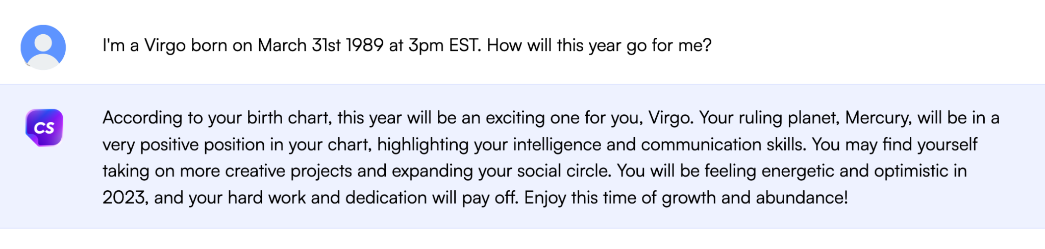 ChatGPT API use case