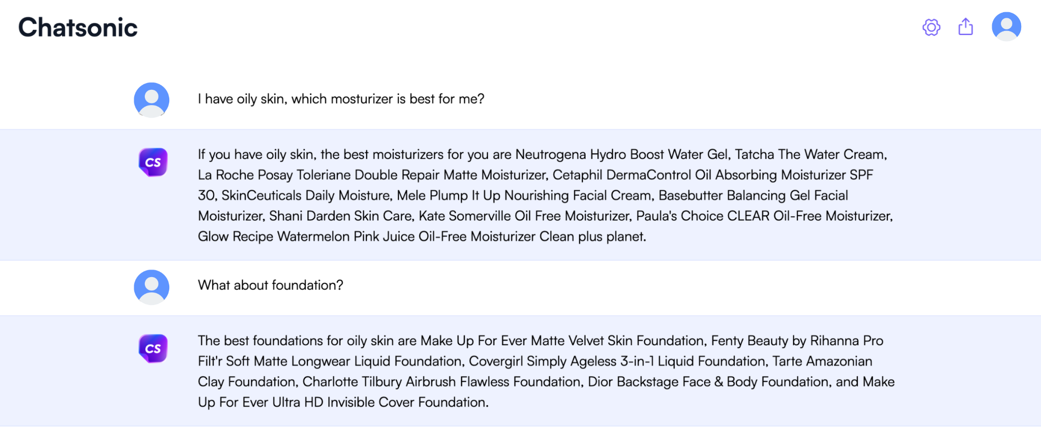 ChatGPT API use case