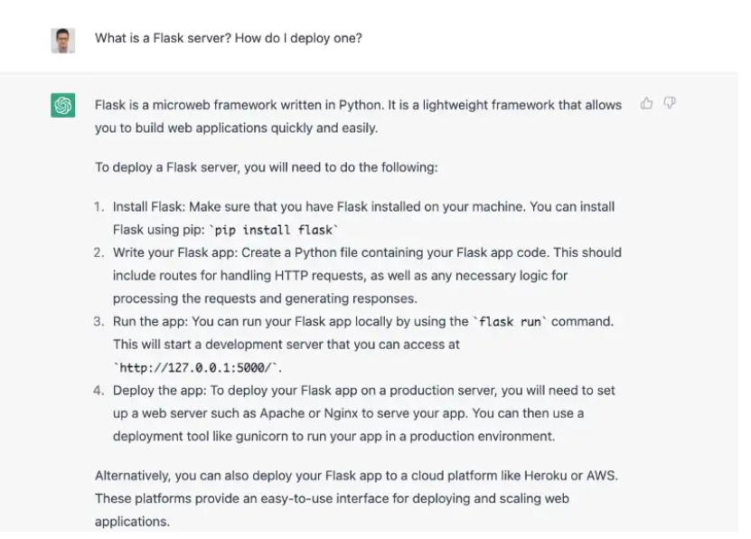 ChatGPT Examples in Python - 50 Best ChatGPT Examples