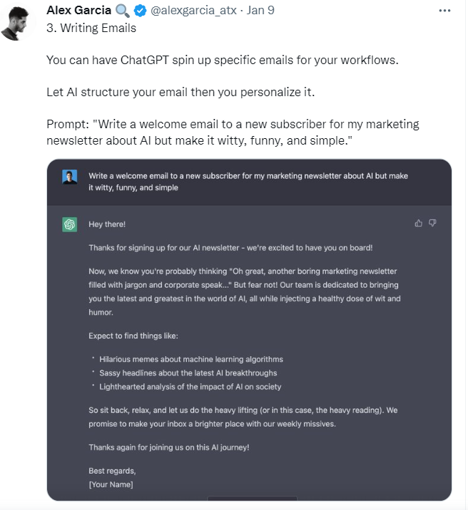 ChatGPT Examples in eCommerce - 50 Best ChatGPT Examples