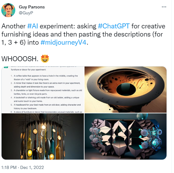 ChatGPT Examples generating AI Art - 50 Best ChatGPT Examples