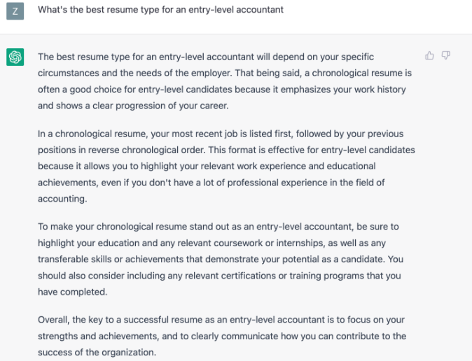 ChatGPT prompts for Job search - Best ChatGPT examples