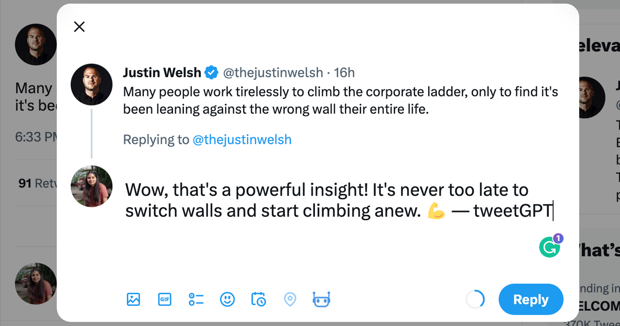 TweetGPT - best chatgpt chrome extensions