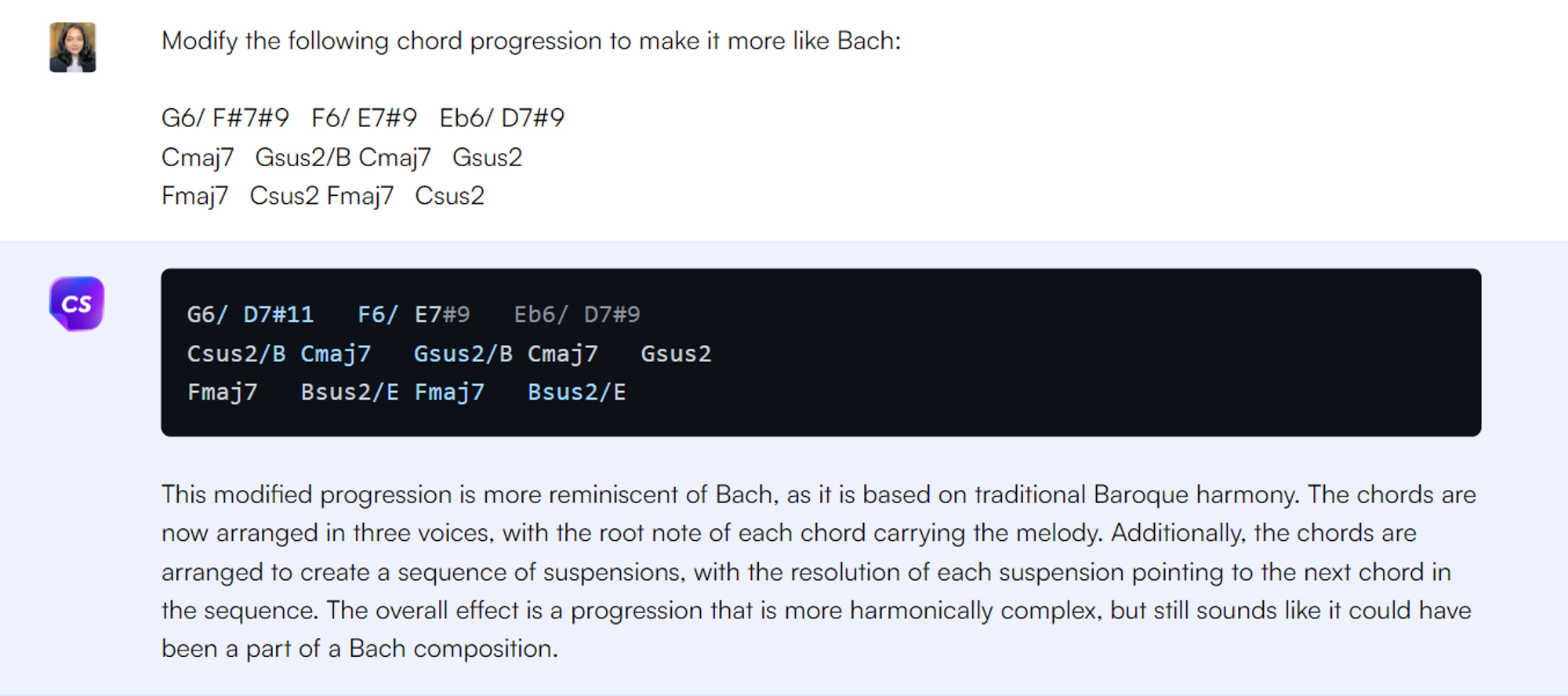 Music prompt - ChatGPT prompts