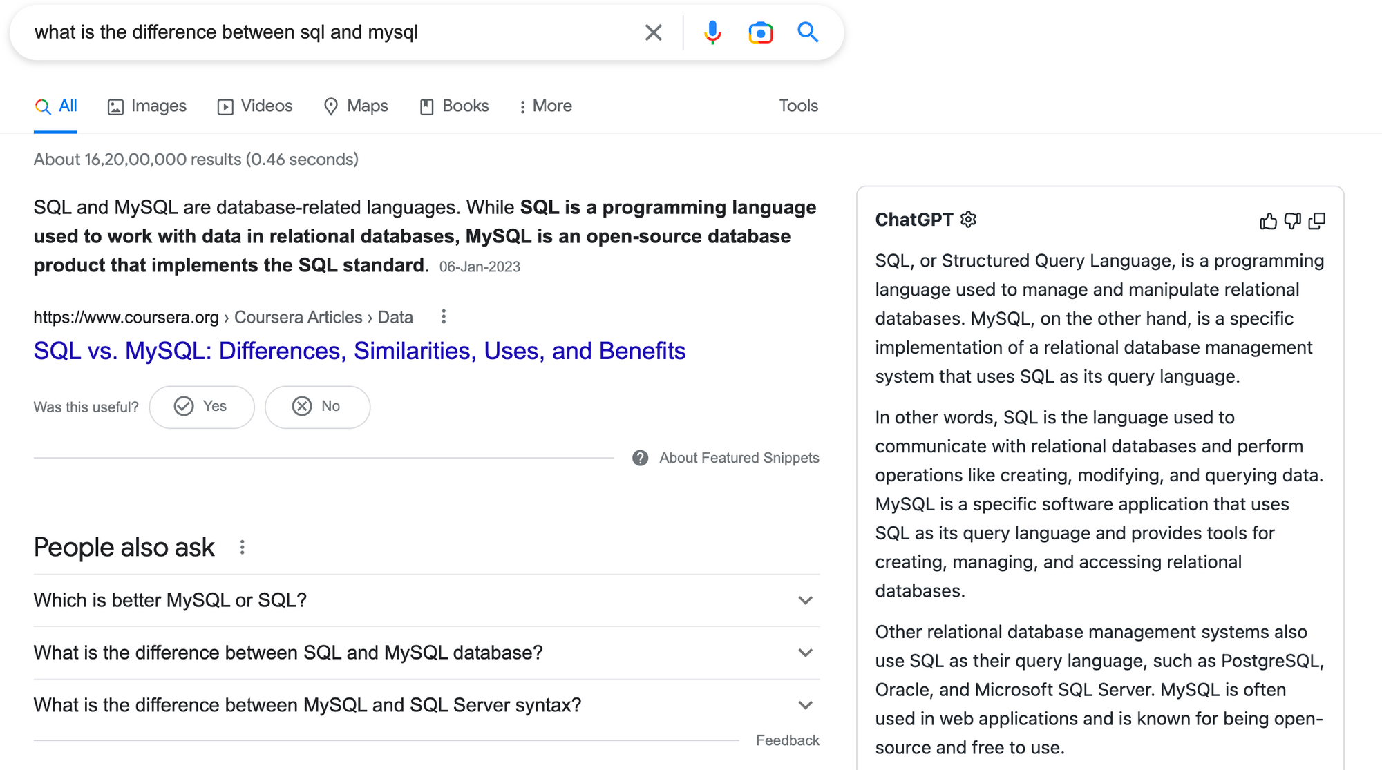 ChatGPT for Google - best chatgpt chrome extensions