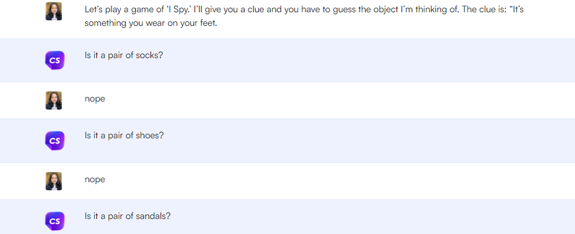 Play games - ChatGPT prompts