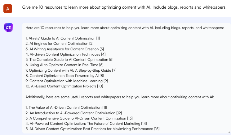 ChatSonic content research - write a blog with ChatGPT