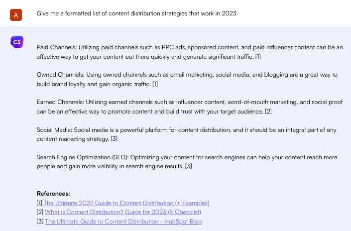 ChatSonic content distribution plan - write a blog with ChatGPT