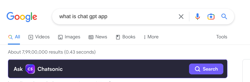 ChatSonic chrome extension - ChatGPT Plus vs ChatSonic