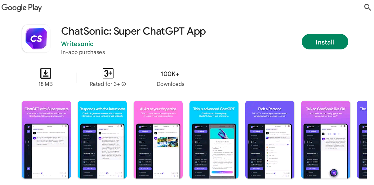 ChatSonic App - ChatGPT Plus vs ChatSonic