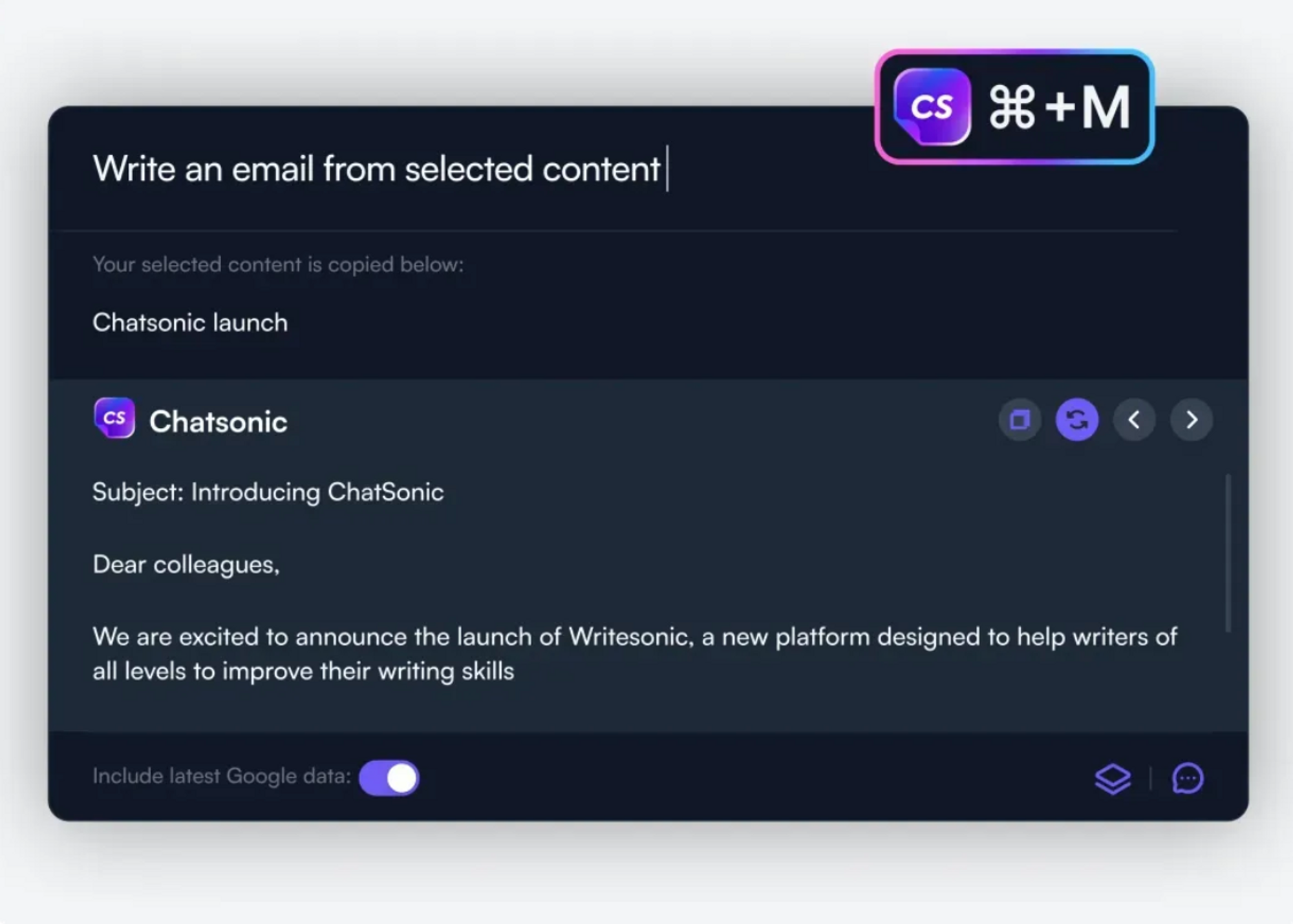 ChatSonic chrome extension - ChatGPT Plus vs ChatSonic