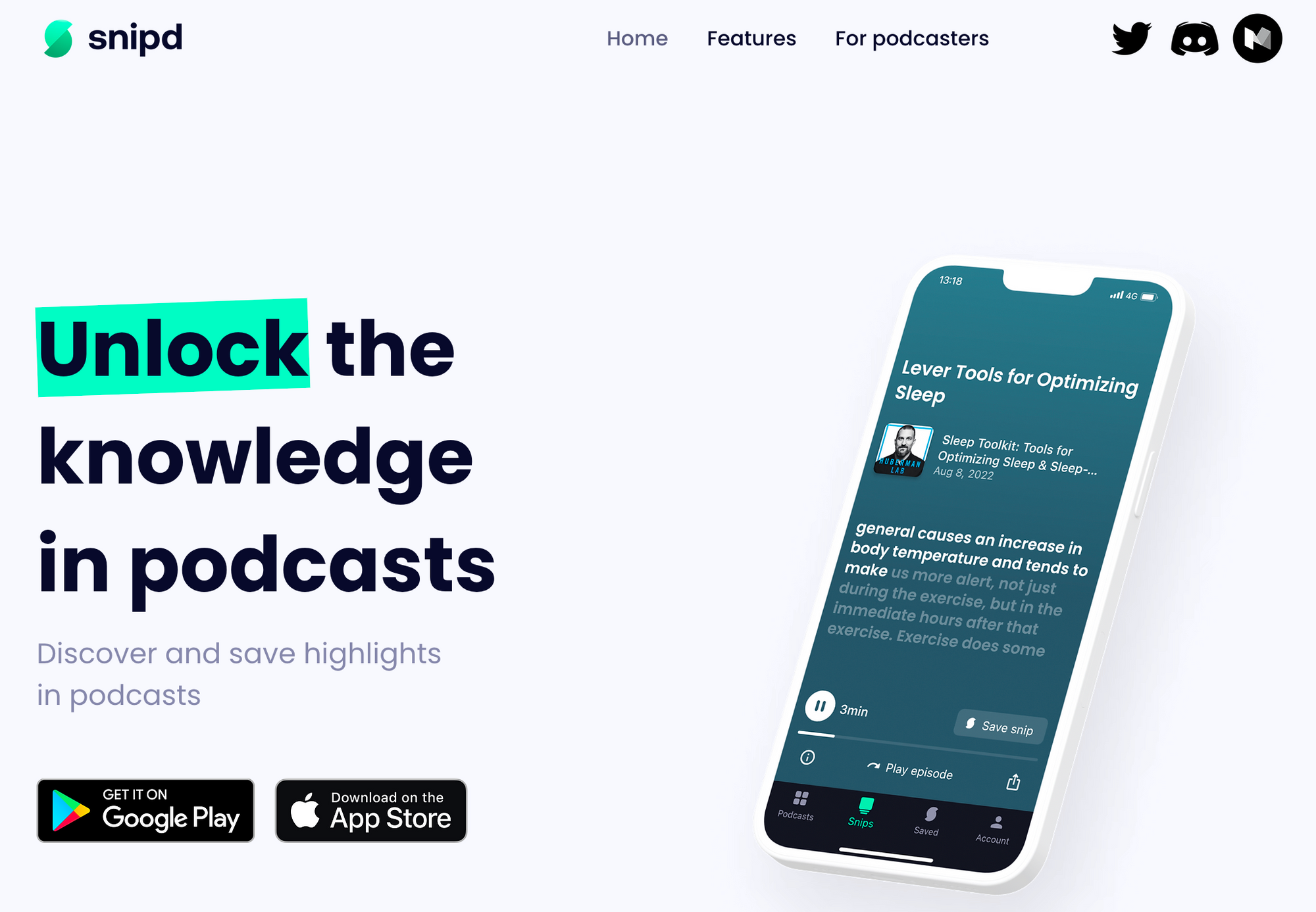 Snipd - ChatGPT alternatives for productivity