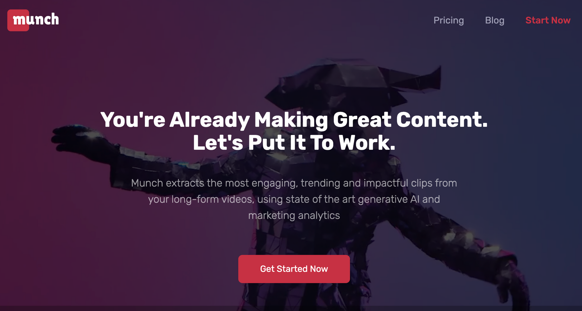 Munch - ChatGPT alternatives social media