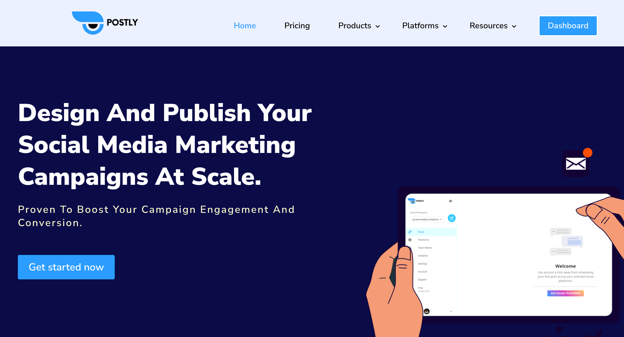 Postly - ChatGPT alternatives social media