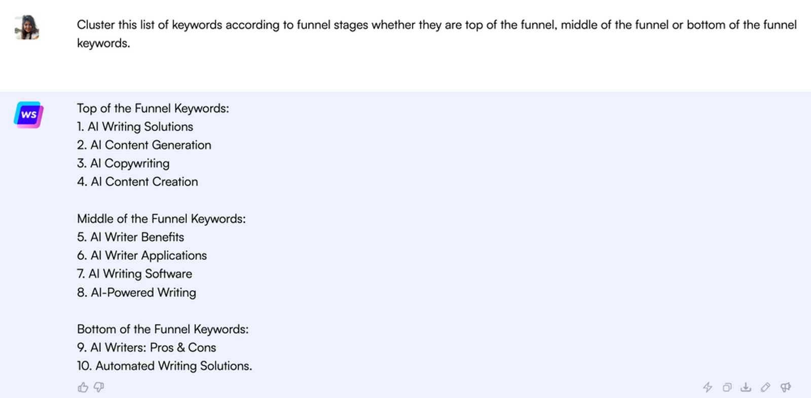 ChatSonic examples - ChatGPT alternatives for productivity