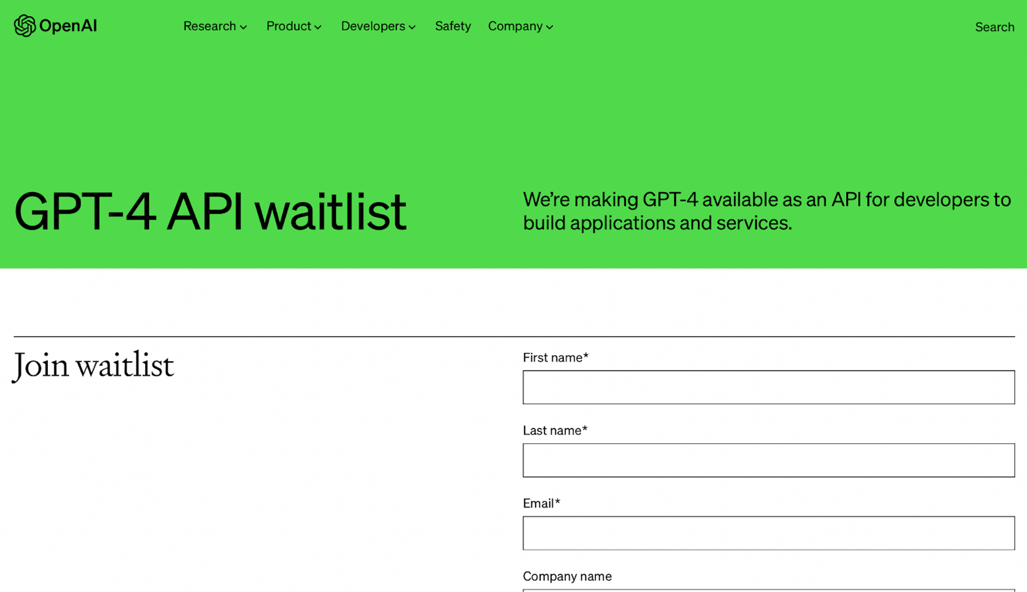 GPT-4 API waitlist - How to use GPT 4?