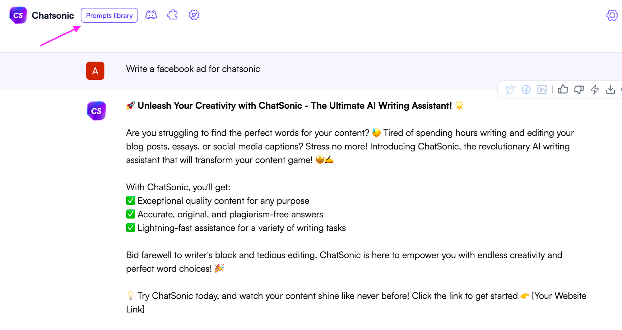 Use ChatGPT 4 on ChatSonic - How to use ChatGPT 4