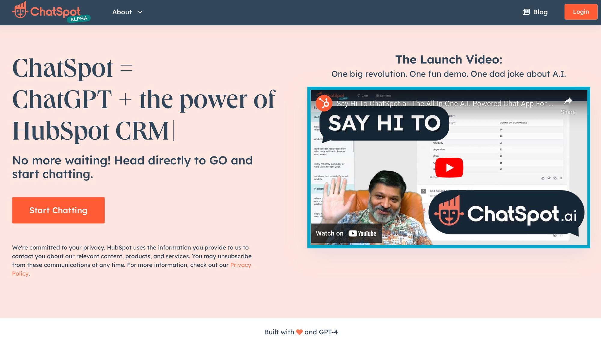 ChatSpot.ai by HubSpot - Best AI chatbots