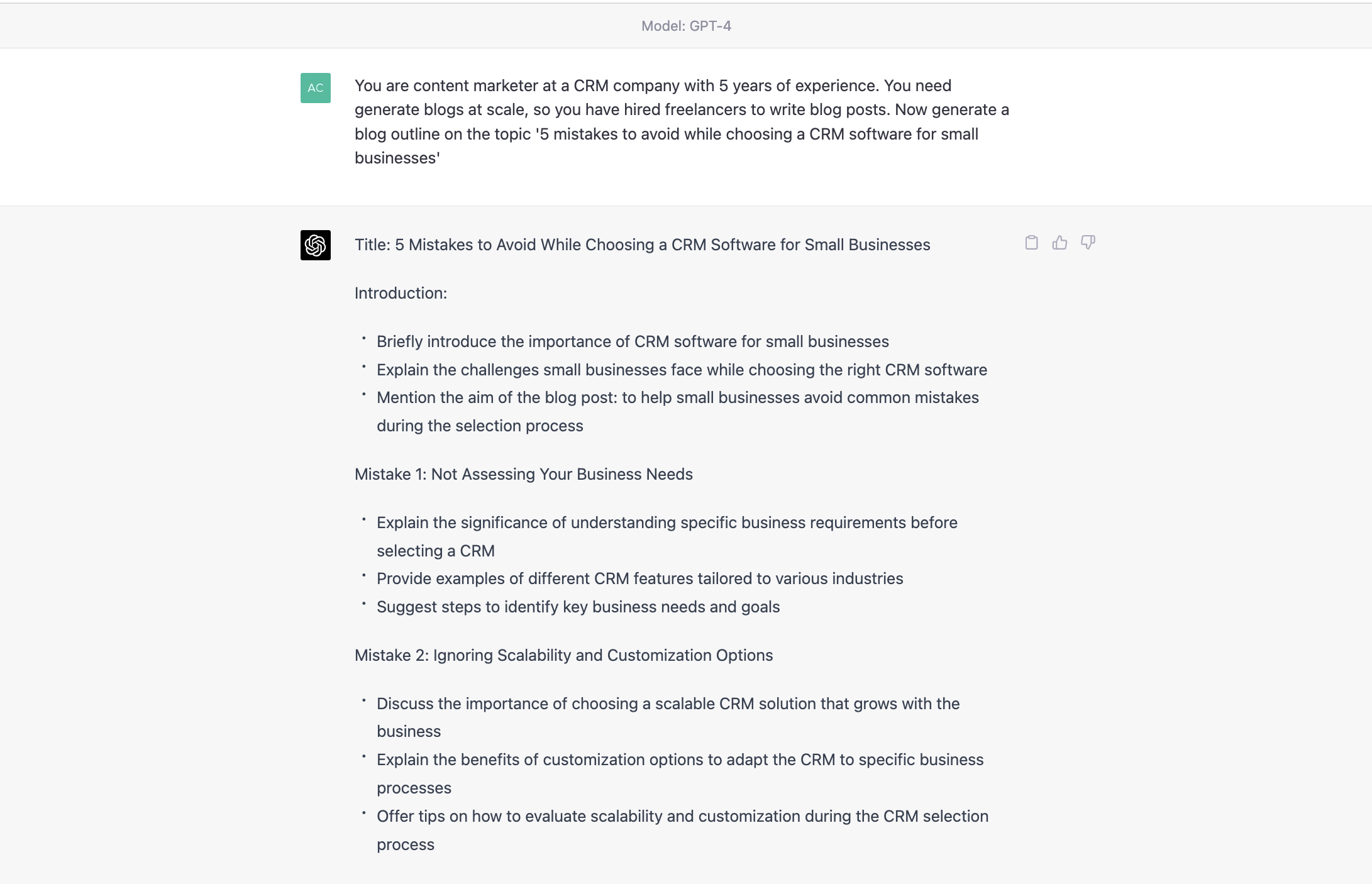 GPT-4 for Content Creation - GPT-4 use cases