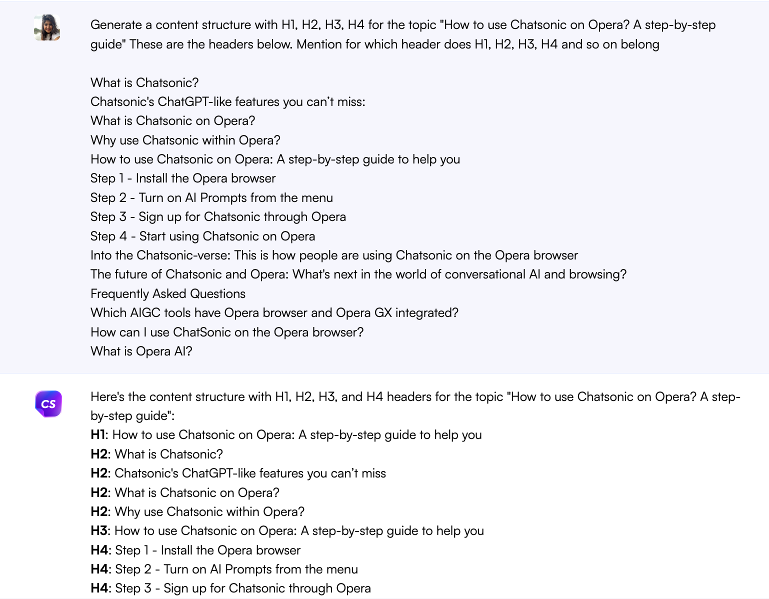 GPT-4 for improving the content structure - GPT-4 content marketing tips