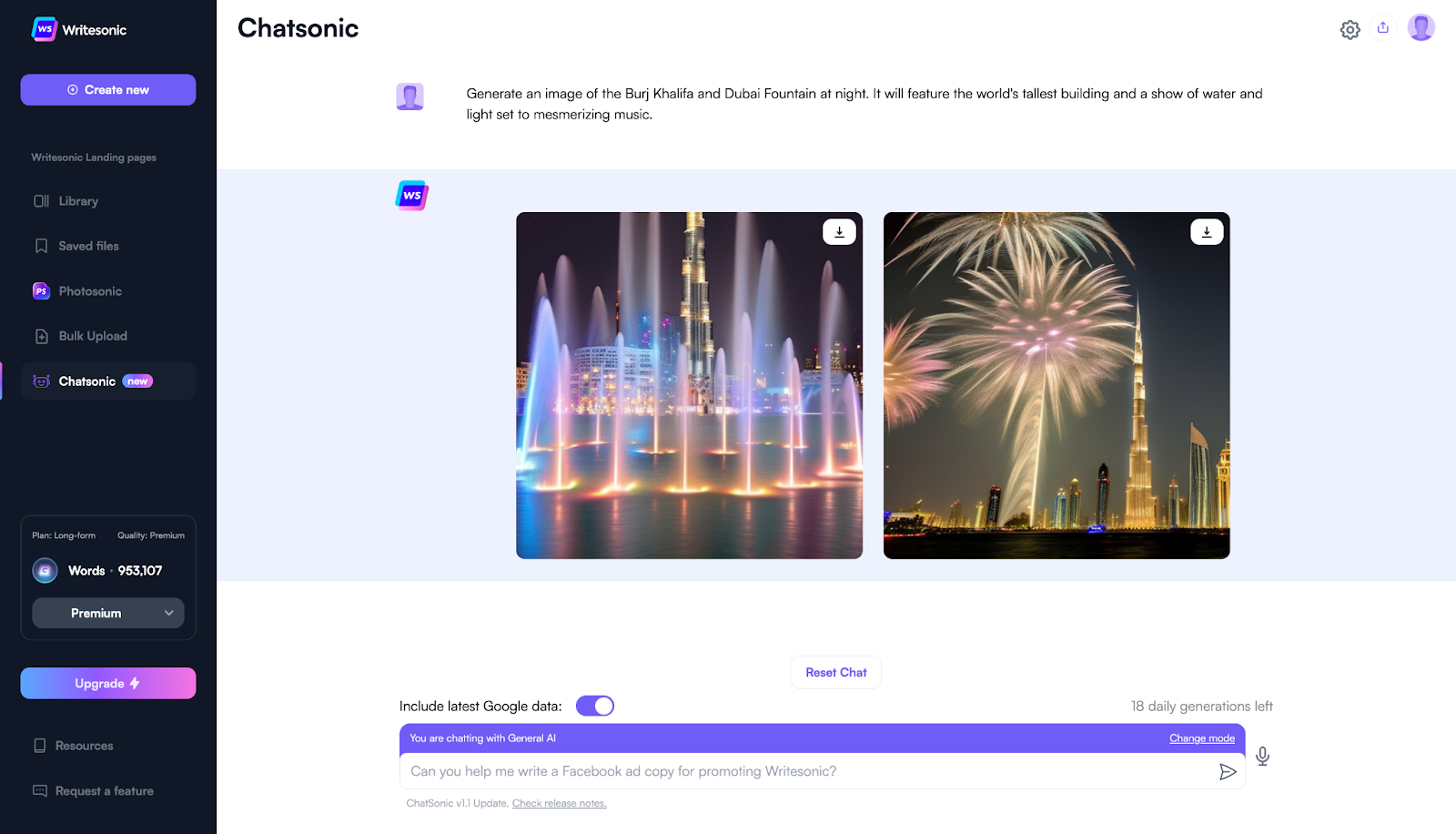 Chatsonic - ChatGPT banned in Italy