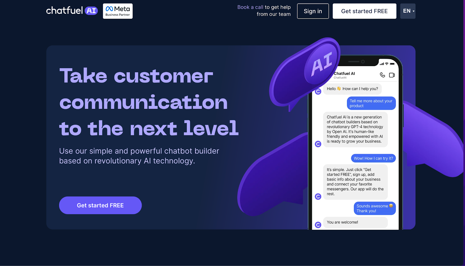 Chatfuel - AI chatbot builders