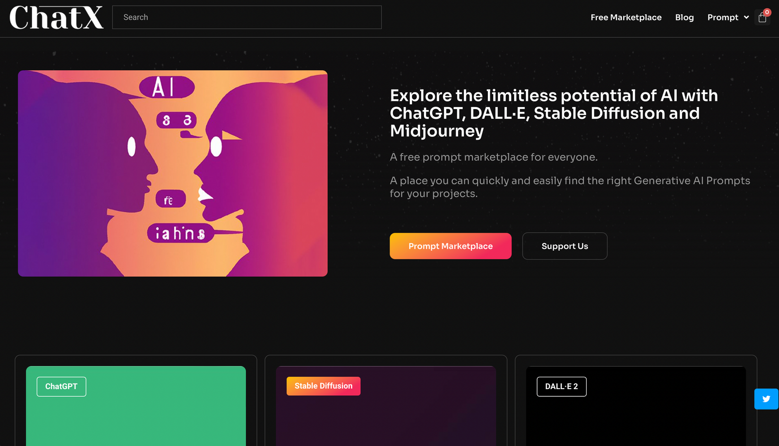 ChatX - PromptBase Alternatives
