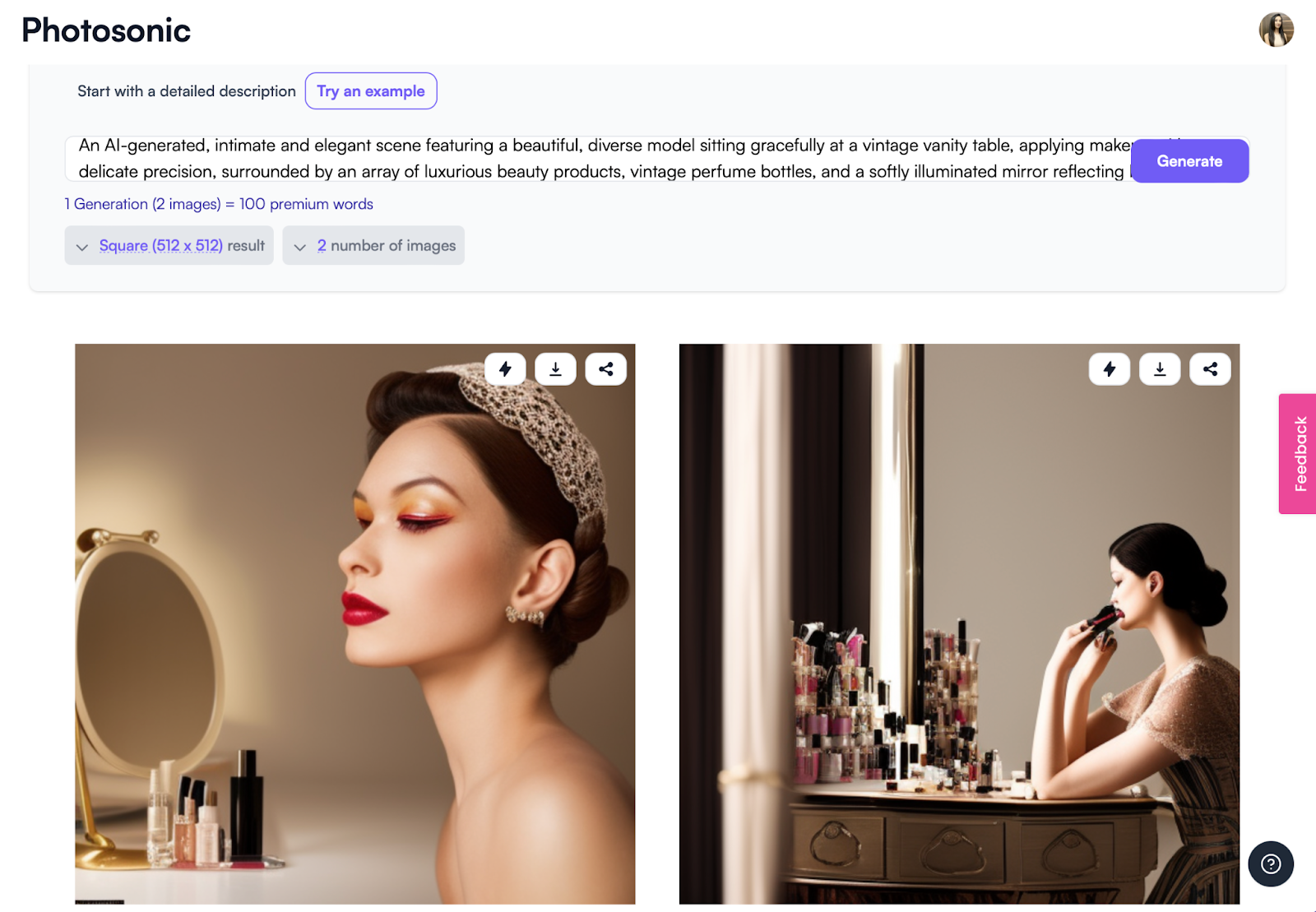 Photosonic - AI Midjourney Prompts