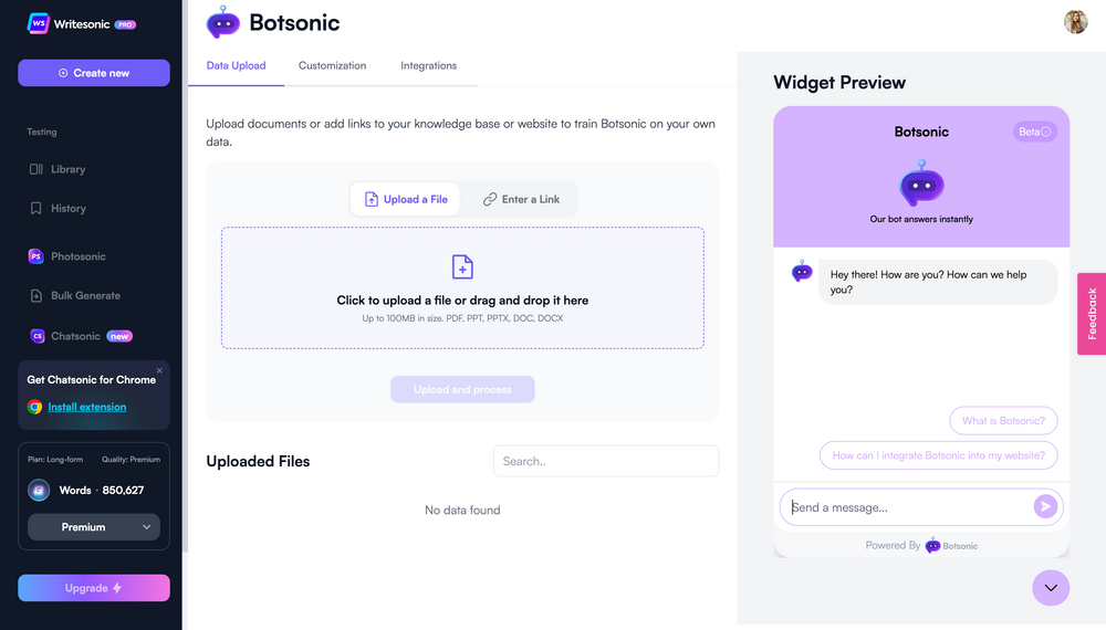 How to build a custom ChatGPT chatbot using Botsonic - Problems AI chatbot solve