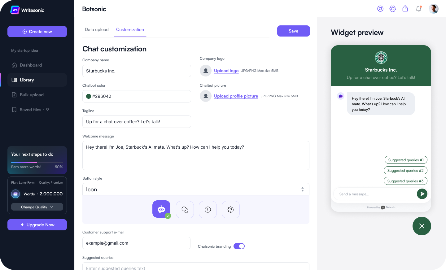 How to build a custom ChatGPT chatbot using Botsonic - Problems AI chatbot solve