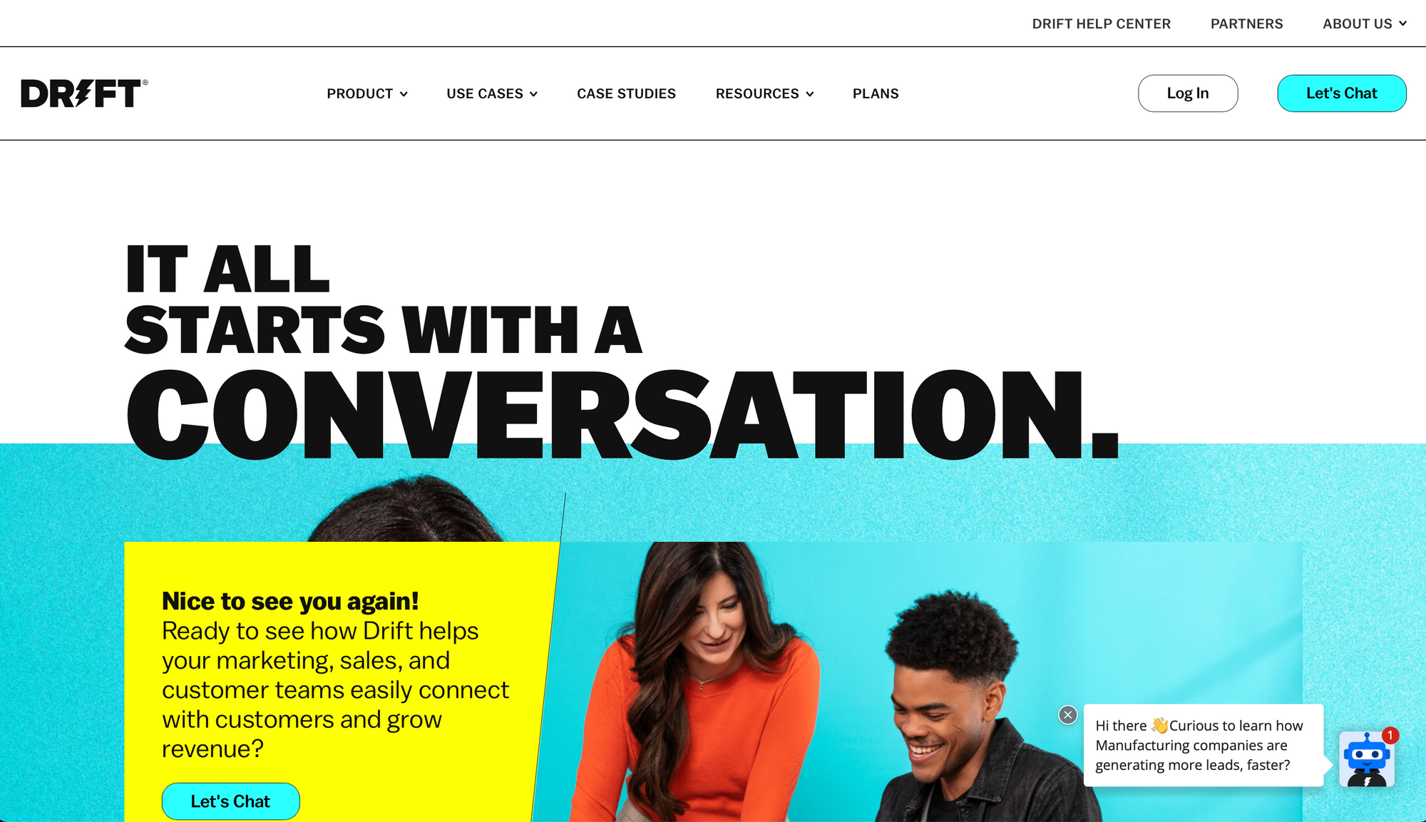 Drift - AI Chatbots for Customer Support