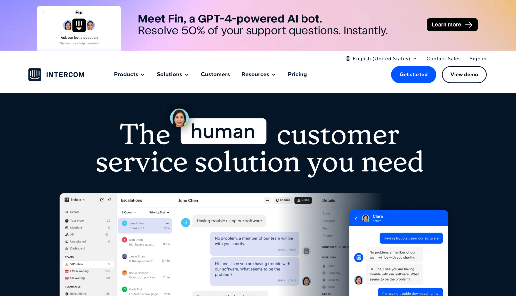 Intercom - Best Conversational Commerce Tools