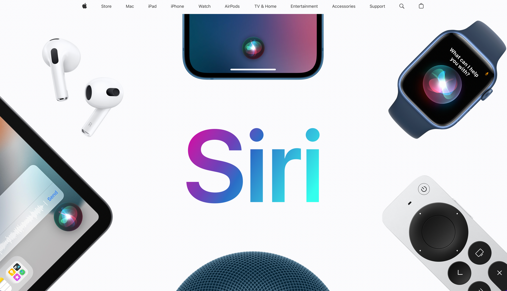 Conversational AI examples - Siri - Conversational AI