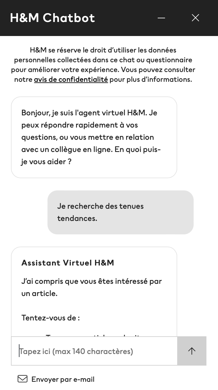 Examples of multilingual chatbots - Multilingual chatbot