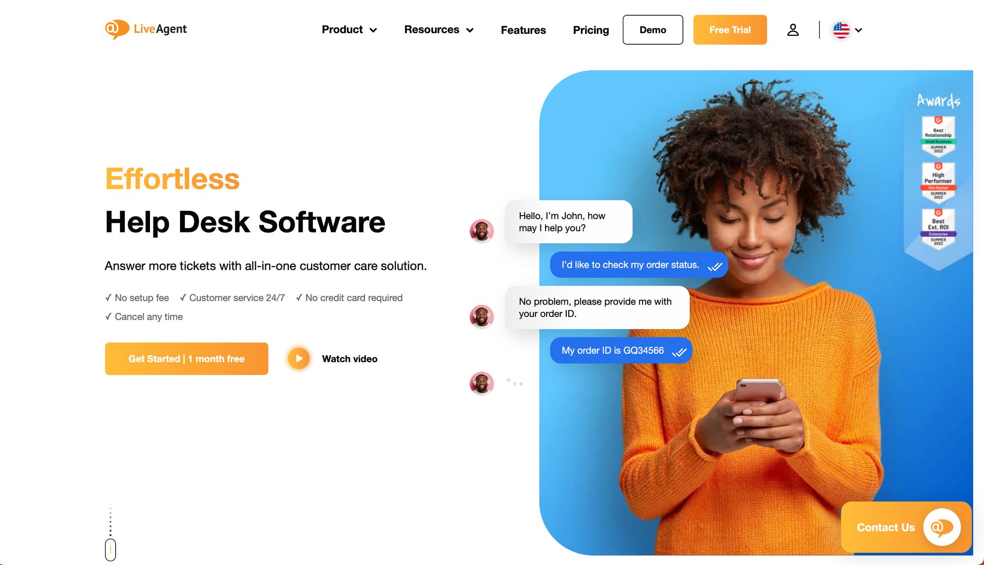 LiveAgent - Best live chat apps for website