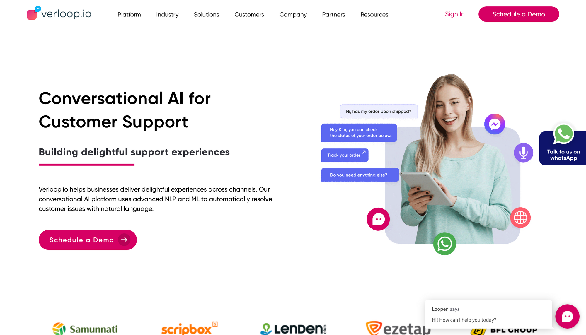 Verloop.io - Shopping bots for ecommerce