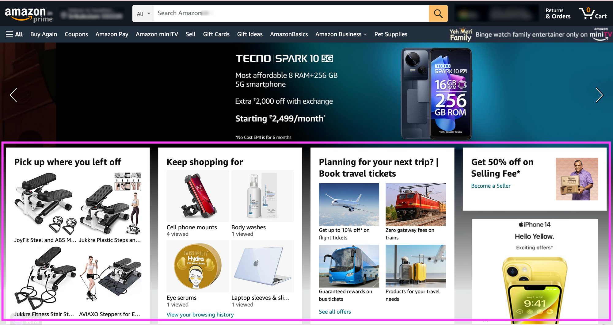 Content personalization - Content personalization