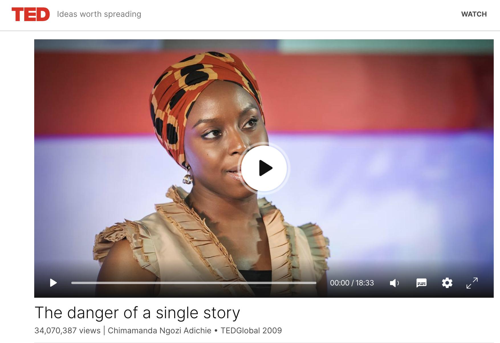 TED brand voice example - Brand voice examples