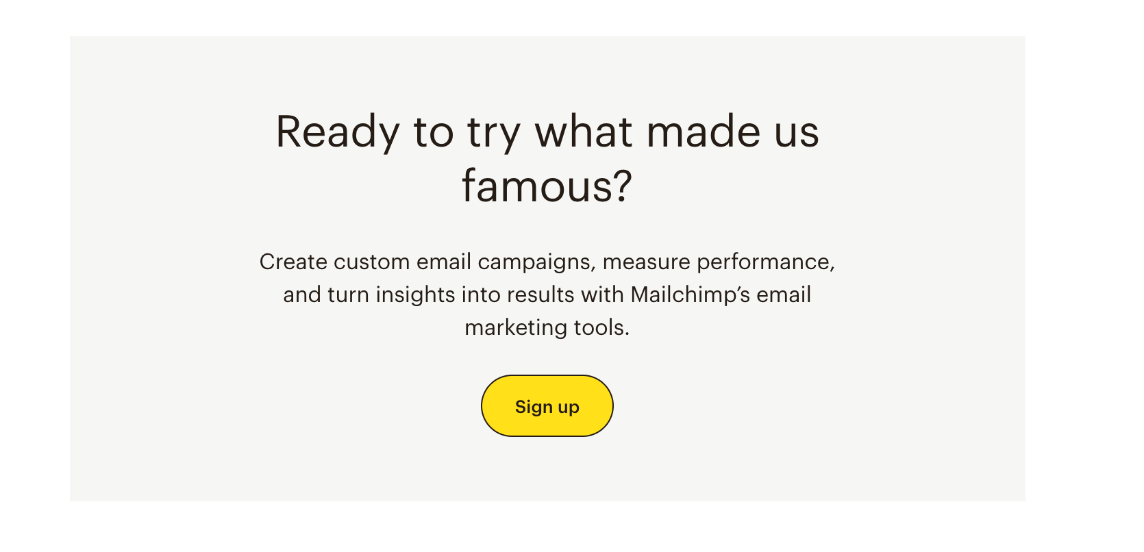  Mailchimp brand voice example - Brand voice examples