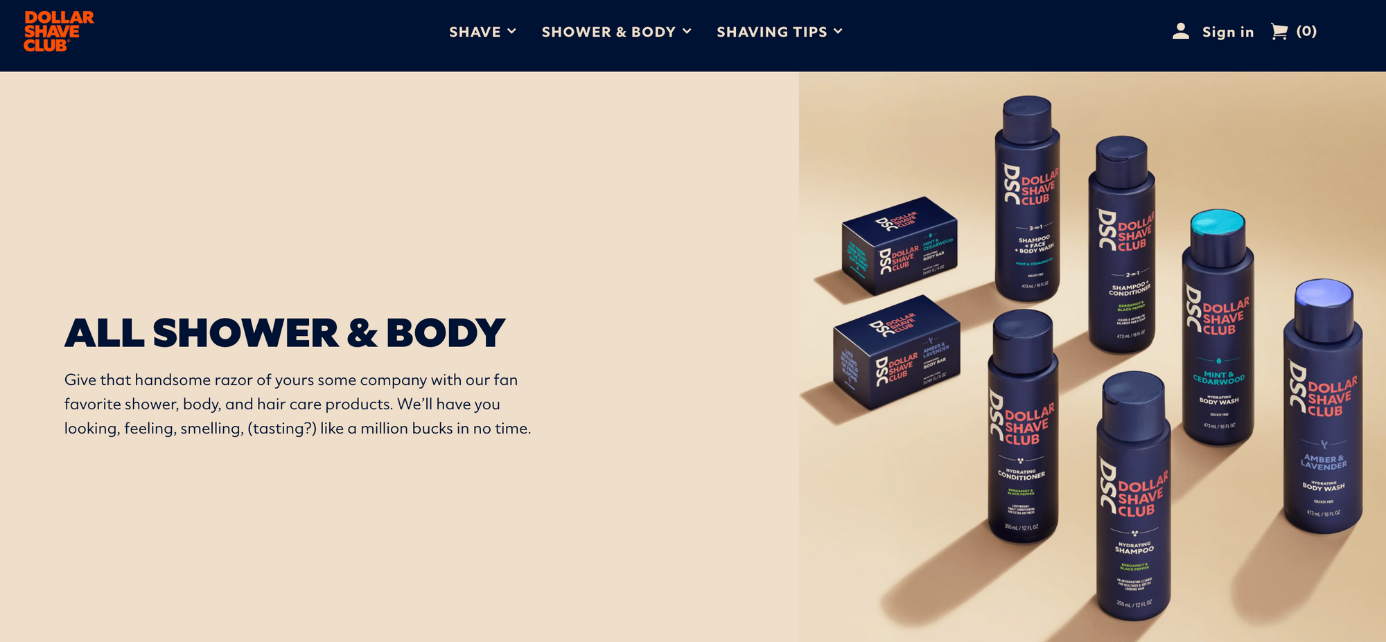 Dollar shave club brand voice example - Brand voice examples