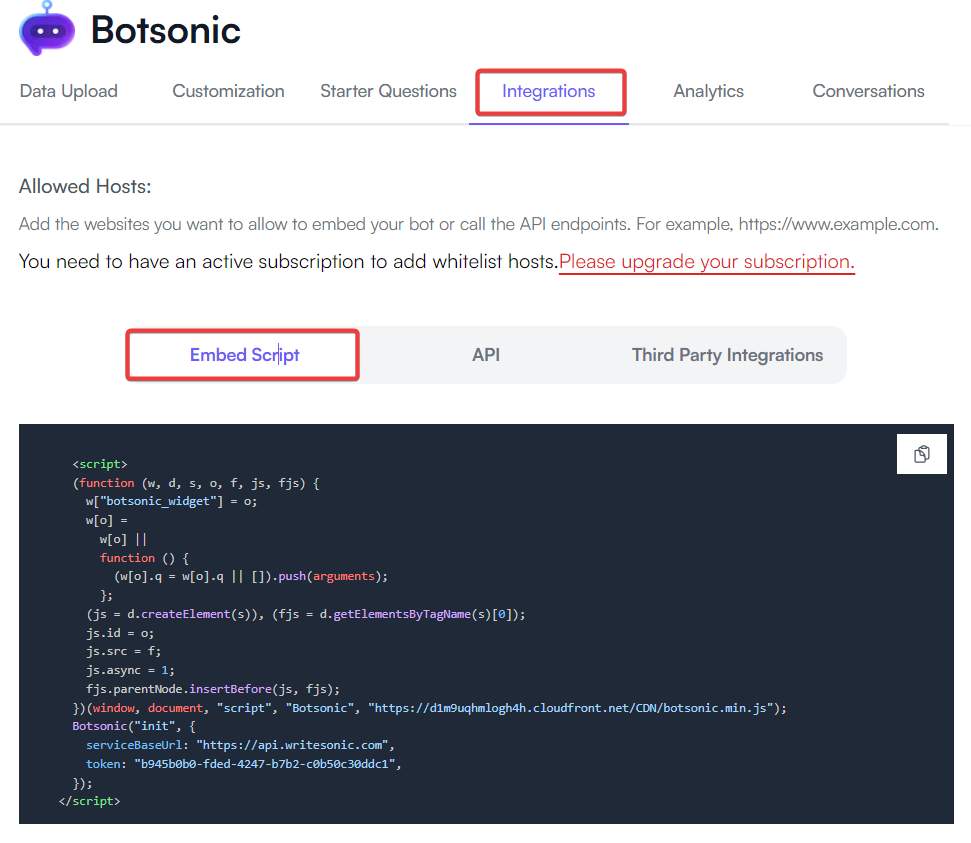 Add Botsonic to Shopify - How to add live chat to Shopify stores?